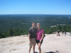 On the top of Stone Mountain