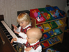 Playing a duet