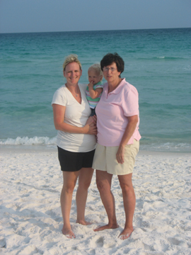 Mommy, Kaitlyn and Grandma