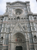 Looking up at the Florence Duomo