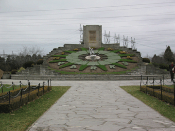 A flower clock