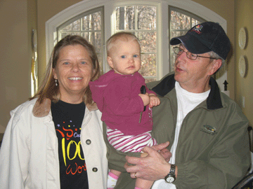 Aunt Margo, Kaitlyn, and Uncle Rick