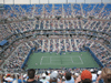 View from the top of Arthur Ashe Stadium