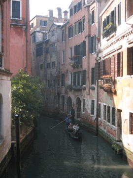 Another gondola transporting passengers