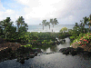 Looking out into the Pacific Ocean