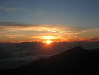 Sunrise on Haleakala