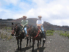 Riding into Haleakala crater