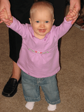 Going to school in her jeans