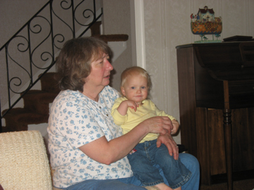 Sitting with Grandma