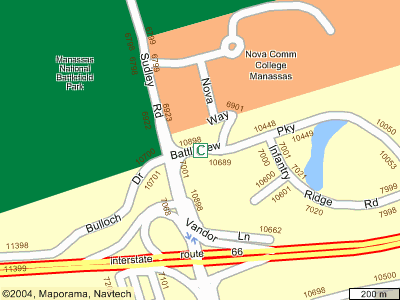 Country Inn map