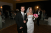 Our first entrance as husband and wife