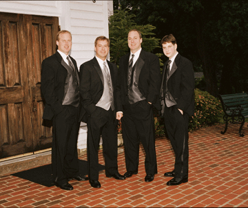 The Groomsmen (Jim, Mike, Brian, Dave)